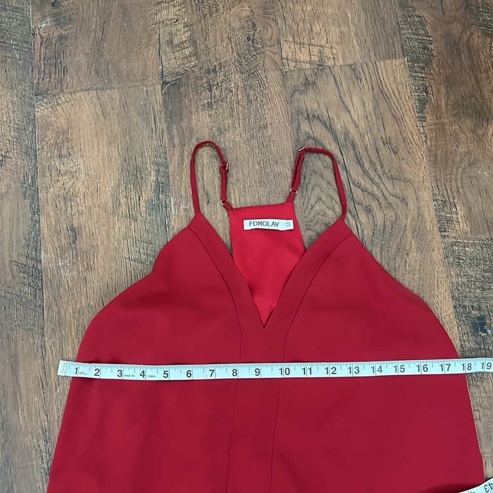 Red Racerback tank top - Picture 7 of 7